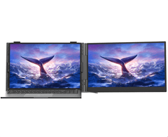 Blackview Prijenosni monitor SCM6 za prijenosno računalo, 35 cm (14), FullHD, IPS, 60Hz, sivi