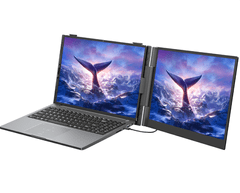 Blackview Prijenosni monitor SCM6 za prijenosno računalo, 35 cm (14), FullHD, IPS, 60Hz, sivi