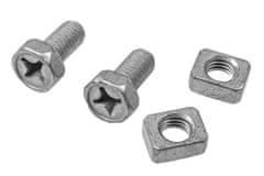 A-TEC vijci za stezaljke akumulatora, M6x12 mm, s maticama 11x9 mm, set
