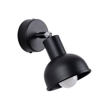 Sollux ELBA crna zidna lampa
