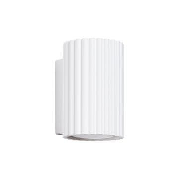 Sollux Zidna karbonska lampa 1 GU10 bijela ALU SL.1646