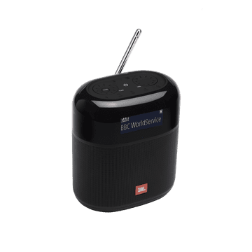 JBL Prijenosni Bluetooth radio Tuner XL, DAB/DAB+/FM, 10 W, baterija 15 sati, IPX7, crni (JBLTUNERXLBLKEUNA)