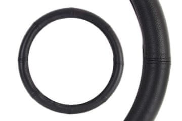 AMIO Kožna navlaka za volan automobila L 39-41 cm -01767