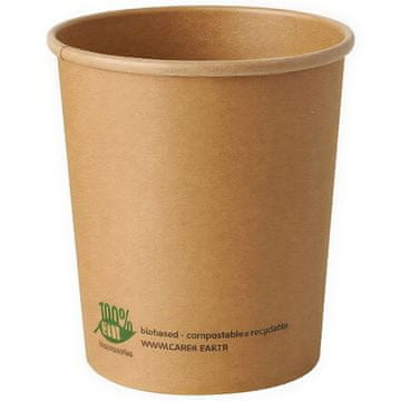 Papstar Papirnate čaše za juhu 940ml, promjer 115 mm, visina 13 cm 25 kom.