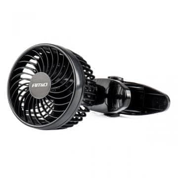 AMIO Ventilator za automobil s kopčom 24V -03006