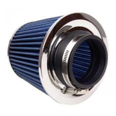 AMIO Univerzalni plavi konusni filter zraka + 3 adaptera -02458