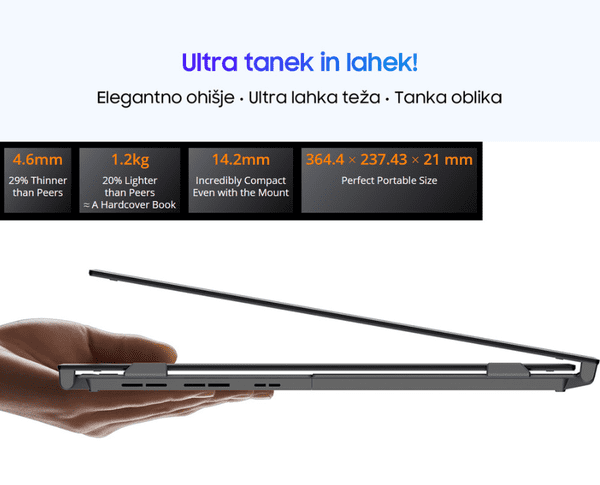 Elegantna oblika za ustvarjalno svobodo