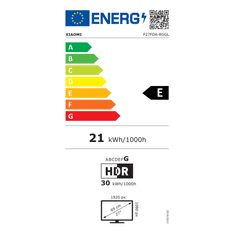 Xiaomi Gaming Monitor G27i 2026 OM4FF-EU, 60,96 cm (24), FHD, 1 ms, 200 Hz, IPS