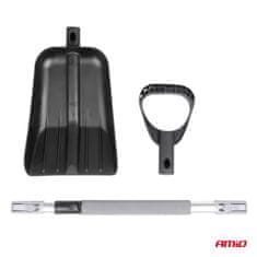AMIO Teleskopska lopata za snijeg 103-131 cm -04152