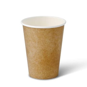 BH Papirnate čaše za disperziju smeđe/bijele boje 350 ml, promjera 90 mm, 50 kom.