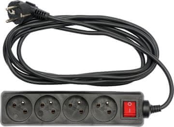 Vorel Električni produžni kabel 4 utičnice 1,5 m uklj. 72630