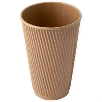 BH Valovita papirnata čaša Kraft, disperzija, 450 ml, promjer 90 mm 25 kom.