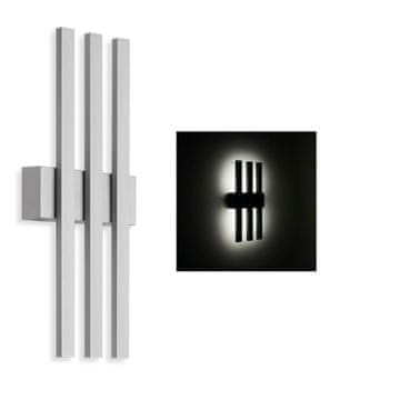 Telefunken Vanjska LED zidna svjetiljka 12W IP44 temperatura boje 4000K za fasadu, vrt, terasu, zid