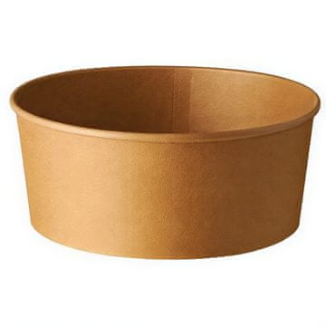 Papstar Okrugla papirnata posuda 750 ml, promjer 150 mm, visina 6 cm 50 kom.