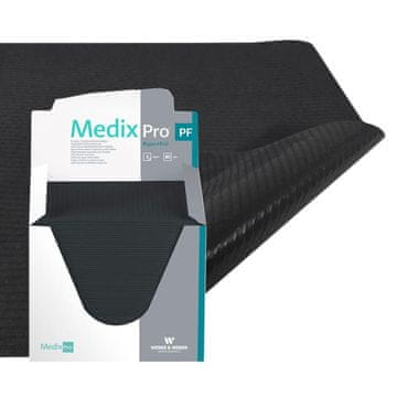 BE MedixPro higijenski ulošci 33 cm x 48 cm, crni, s folijom, 54 g, 80 komada