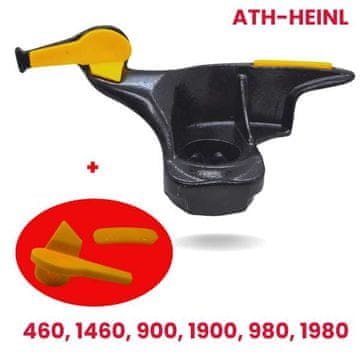 AXZ s.r.o. ATH-Heinl zamjena: Crna montažna noga s dodatnim kompletom poklopaca 460, 1460, 900, 1900, 980, 1980