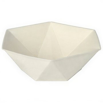 Papstar Šesterokutna zdjela od šećerne trske "Dijamant" 400 ml, 16 x 14 x 5 cm, 50 kom.