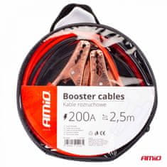 AMIO Kabeli za paljenje 200A - 2,5 m -01339