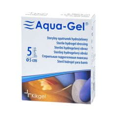 KIKGEL Sterilni Aqua-gel hidrogel zavoj 5 cm za liječenje rana i opeklina 5 kom.