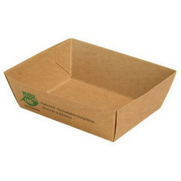 Papstar Duboka ladica za papir od čistog materijala 9 x 7 x 3,5 cm 80 kom.