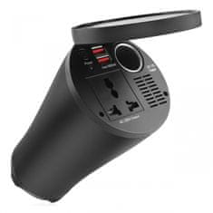 AMIO Pretvarač napona u obliku čaše 12V/230V 150W/300W 2xUSB PI02 -02469