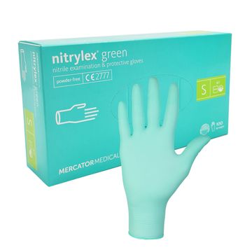 Nitrylex Green nitrilne rukavice S zelene 100 komada