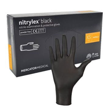 Nitrylex crne XS nitrilne rukavice 100 kom