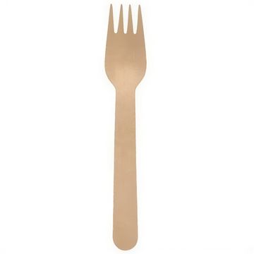 Papstar Voskane drvene vilice 16 cm 100 kom.