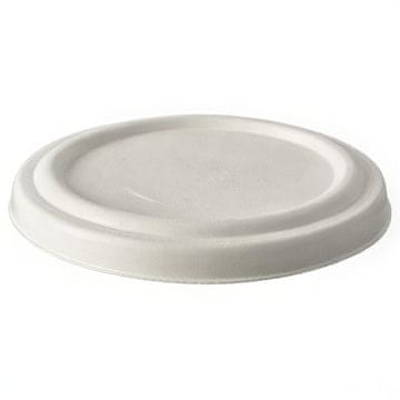 Papstar Poklopac za šalicu za juhu od šećerne trske 350 ml, promjer 10 cm, 50 kom.