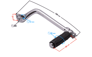 Moretti JAPVAL PAL muški automobilski osigurač 48mm 60A AMIO-03422