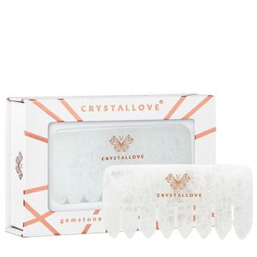 CRYSTALLOVE češalj za masažu vlasišta od kamenog kristala