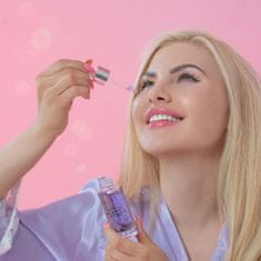 CRYSTALLOVE Amethyst 3D set za lifting i oblikovanje - masažer za lifting i serum - ograničeno izdanje