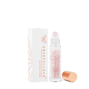 CRYSTALLOVE Buteleczka z kryształami na olejek 10ml - kwarc różowy