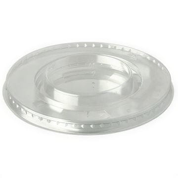 Papstar PLA poklopac s rupom "pure", promjer 95 mm 100 kom.