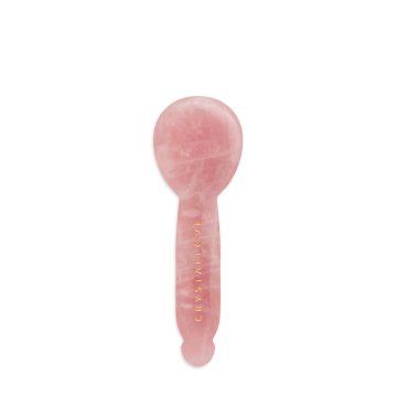 CRYSTALLOVE Gua Sha masažer za oči od ružičastog kvarca - Refleksologija lica