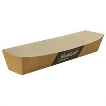Papstar Good Food duboka posuda za papir 18,5 x 3,3 x 3,5 cm 50 kom.