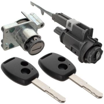 Honda CR-V III 06-12 uložak brave paljenja + uložak brave prednjih lijevih vrata, set od 2 komada