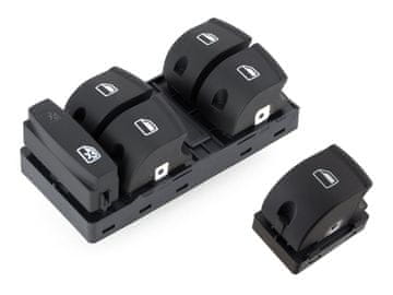 Audi A3 II (8P) 03-13 set prekidača za električno podešavanje prozora 2 kom. KPL