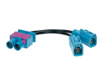 ACV FAKRA dvostruki antenski adapter (m) -> 2x Fakra Z (š)