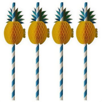 Papstar Papirnate slamke "Ananas" 6/200 mm 50 kom.