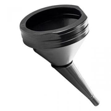 AMIO Lijevak za tekuće gorivo, benzin, veliki, divovski, kosi, 21 cm -02460