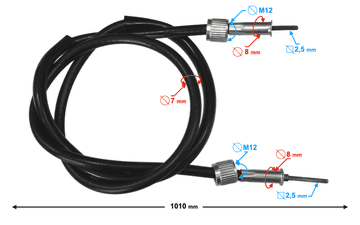 Moretti Ključ za automobilske kotače s križnom glavom 17 mm 19 mm 21 mm 23 mm AMIO-01392