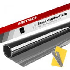 AMIO Svijetlo crna folija za zatamnjivanje prozora 0,5x3m 60% -01650