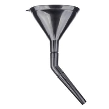 AMIO Univerzalni plastični lijevak s cjedilom, 3-dijelni, eliptični, 14 cm -04037