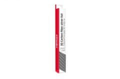 AMIO Karbonska 3D srebrna folija 30cm x 150cm -02600