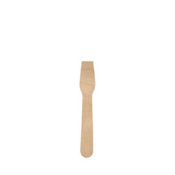Papstar Drvene voštane žlice za sladoled 9,4 cm 100 kom.