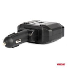 AMIO Razdjelnik za upaljač PD30W PD20W QC3.0 12V 24V + voltmetar -04174
