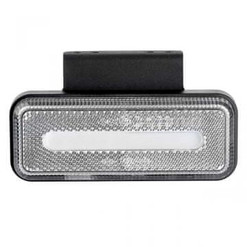 AMIO LED pozicijska svjetiljka OM-02-W pravokutna bijela -02377