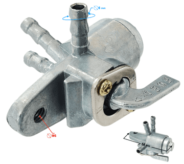 Moretti Glava četke za protok 29 cm AMIO-02842