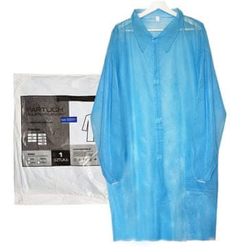 ICS Jednokratna pregača plava XXXL s čičkom (22g netkani materijal) 1 kom.